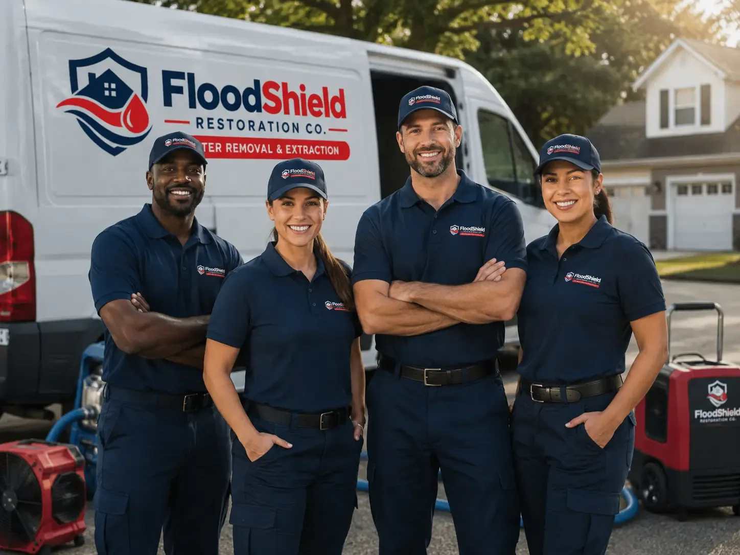 Flood Damage Restoration company in Ball, LA