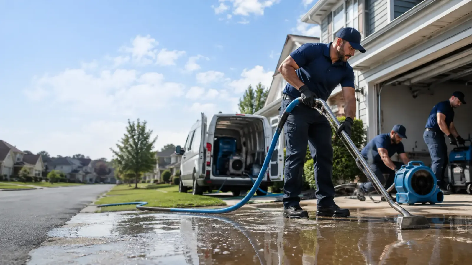 Flood Damage Restoration in Ball, LA